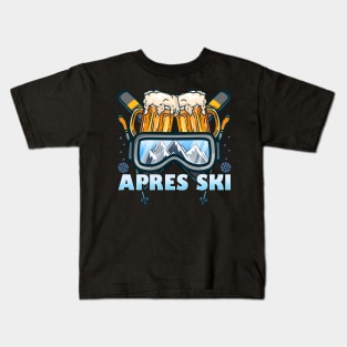 Apres Ski Party I Skifahren Snowboarden I Jagatee I Bier design Kids T-Shirt